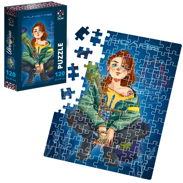 Пазлы картонные De.tail Николаев DT100-14