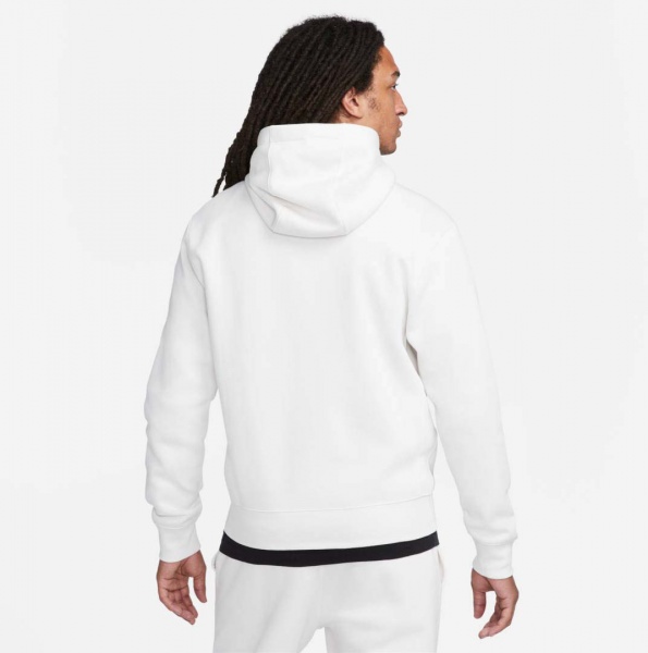 Джемпер Nike CLUB+ BB PO HOODIE MLOGO DX0783-030 р. S бежевий