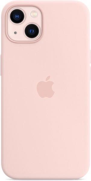 Чохол-накладка Apple Silicone Case with MagSafe для Apple iPhone 13 chalk pink (MM283ZE/A)