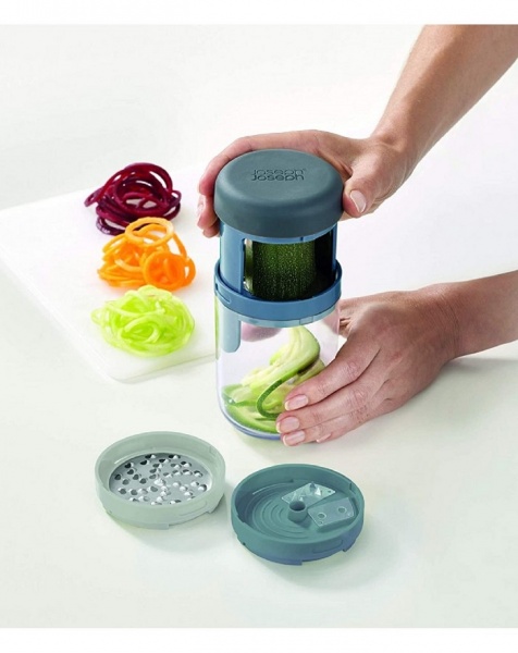 Овощерезка 3-в-1 GADGETS серо-голубая 1000928 Joseph Joseph