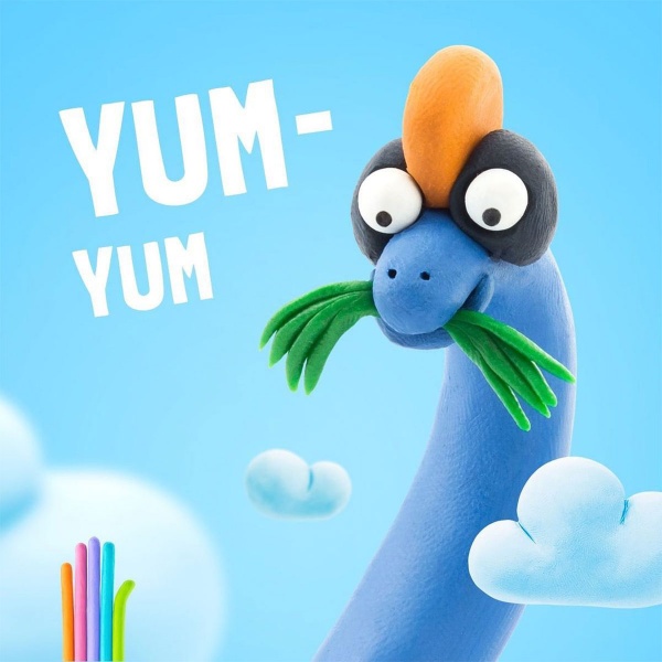 Набір для ліплення Lipaka Брахіозавр 30074-UA01