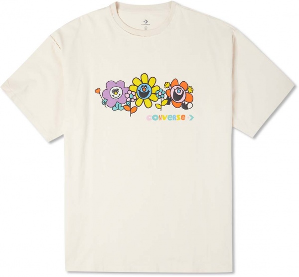 Футболка Converse 10022935-101 р.L бежевий