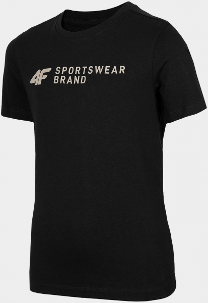 Футболка 4F T-SHIRT JTSM003 HJZ22-JTSM003-20S р.134 чорний