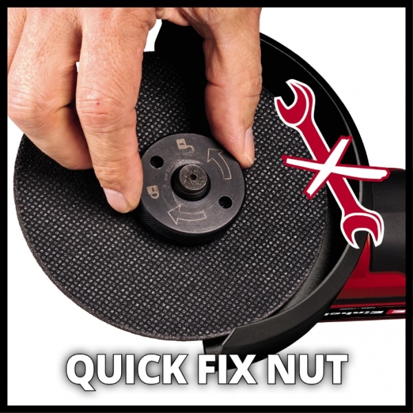 Болгарка (угловая шлифмашина) Einhell TP-AG 18/125 CE Q Li - Solo 4431155