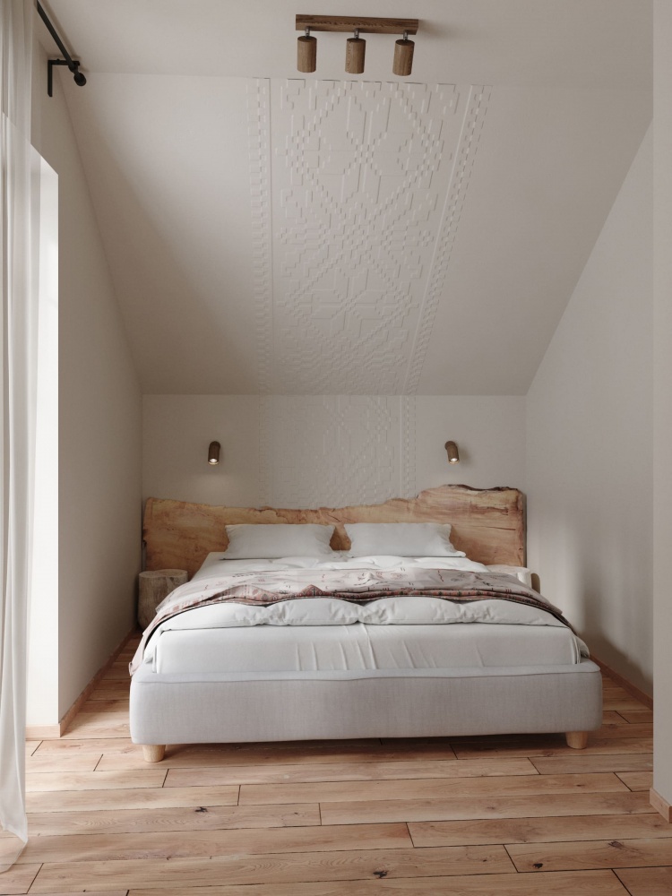 Спот Iterna накладний Alta 3xGU10 дерево темне LW076