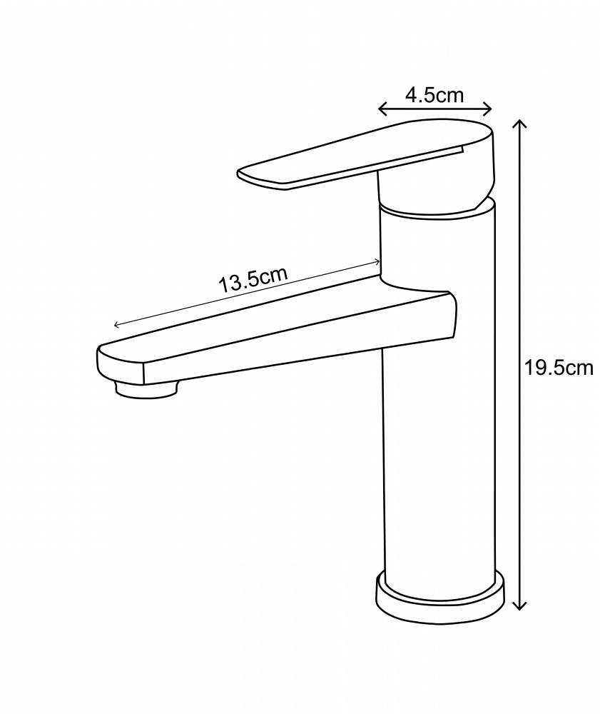 Смеситель для умывальника Mixxen PRINZ MXKP0728