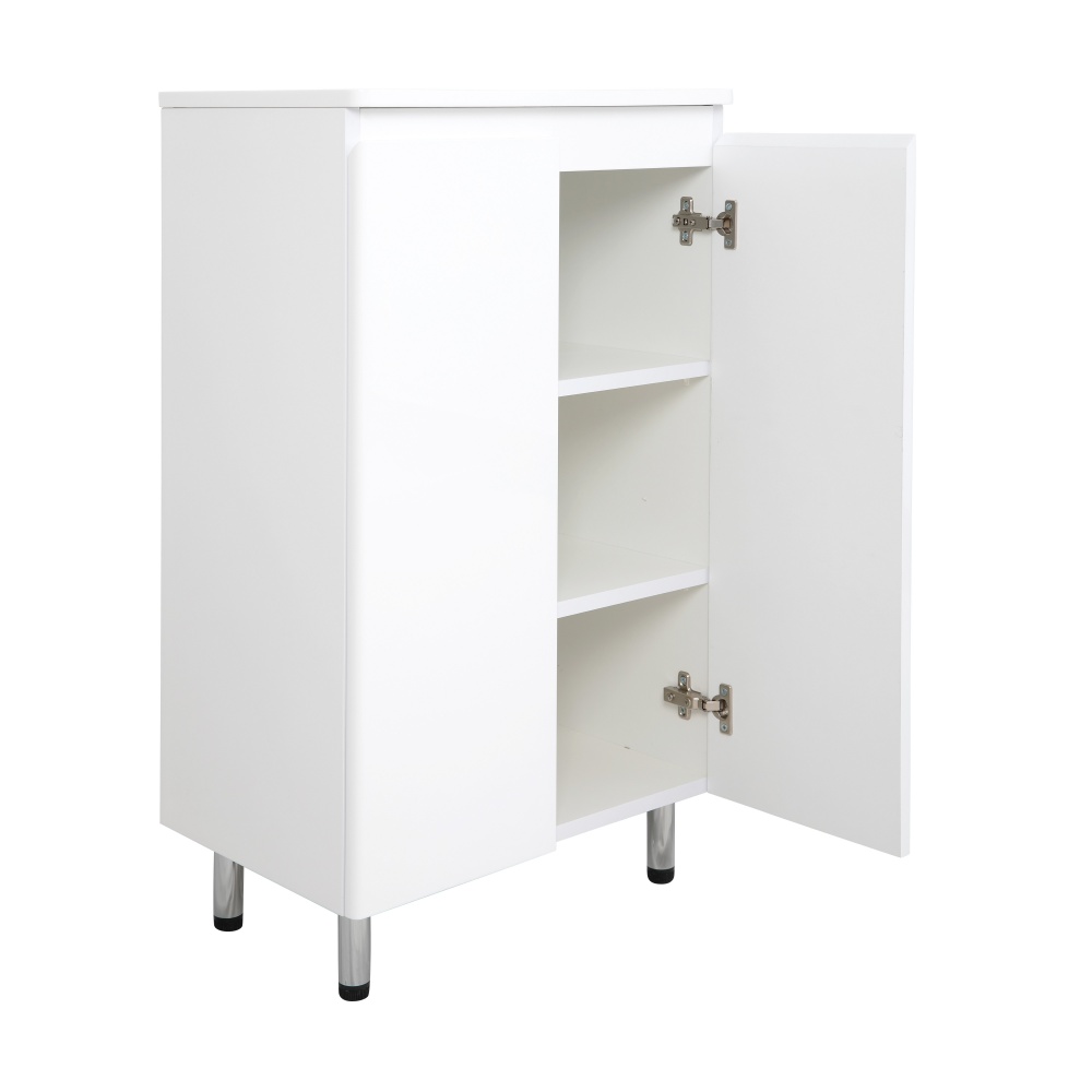 Комод напольный Aqua Rodos LEO (белый глянец) 50 см