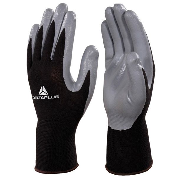 Перчатки Delta Plus с покрытием нитрил M (8) WUAVE712GR08