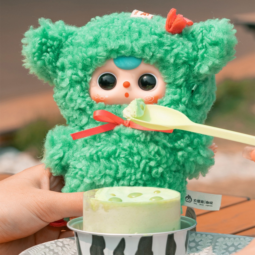 Колекційна м'яка іграшка Pop Top з кільцем Baby Three Весна різнокольоровий CRP2603