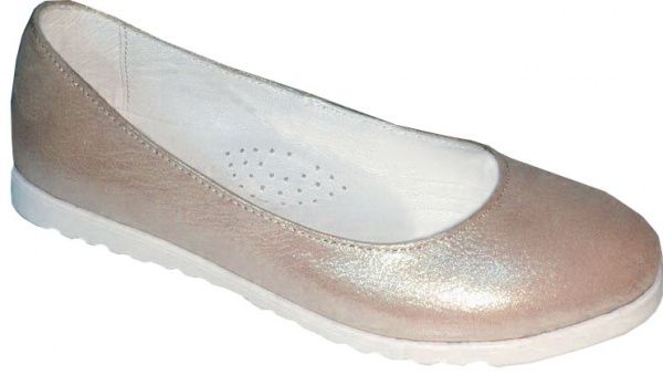 Балетки Bistfor для дівчинки р.33 бронзовий 77737/840 