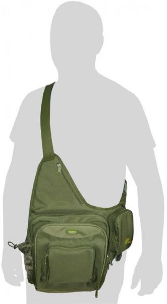 Сумка Acropolis для спінінгіста СДС-1 (для правші, з коробками)