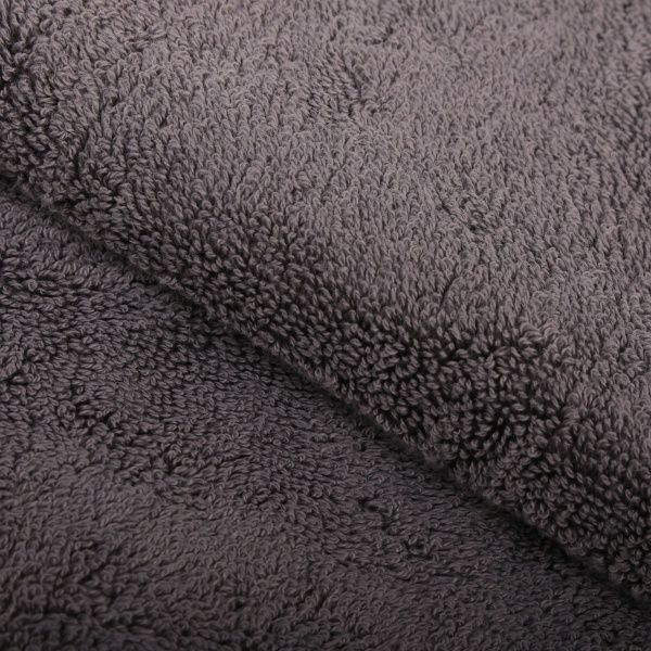 Полотенце махровое с бордюром 50x90 см серый La Nuit 