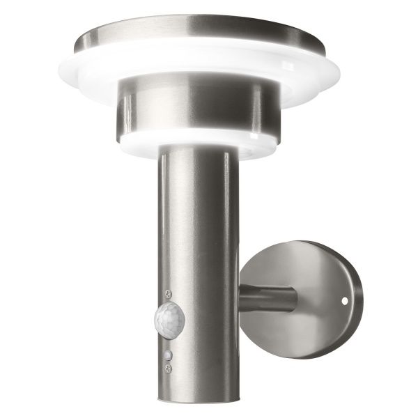 Світильник на сонячній батареї Ledvance Endura Style Solar Sensor Wall 6 Вт IP44 нержавіюча сталь 