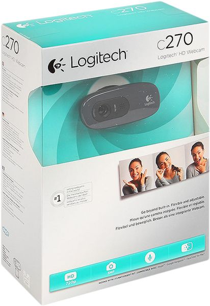 Веб-камера Logitech C270 HD (960-001063)