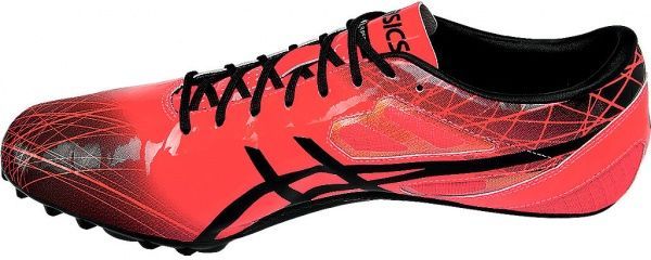 Кроссовки Asics Sonicsprint G601Y-0690-8 р.8 черный с оранжевым