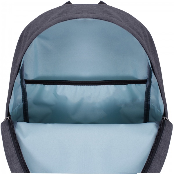 Рюкзак молодіжний Bagland 17 л темно-сірий меланж (533692)