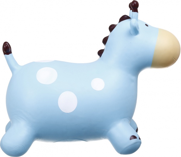 Стрибунець надувний MaxxPro kids Жирафа блакитний 58х28х49 см KH1-170