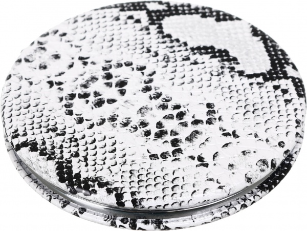 Зеркало карманное косметическое Лідер Канц Змеиная кожа в ассортименте 