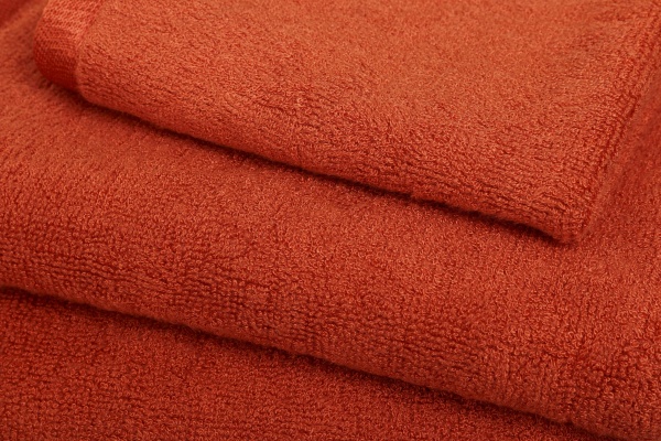 Рушник махровий Glossy 50x90 см червоний Texpol 