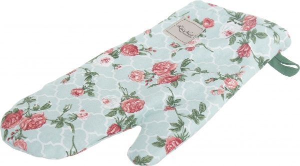 Прихватка-варежка Маленькие розы 16x33 см разноцветный La Nuit 