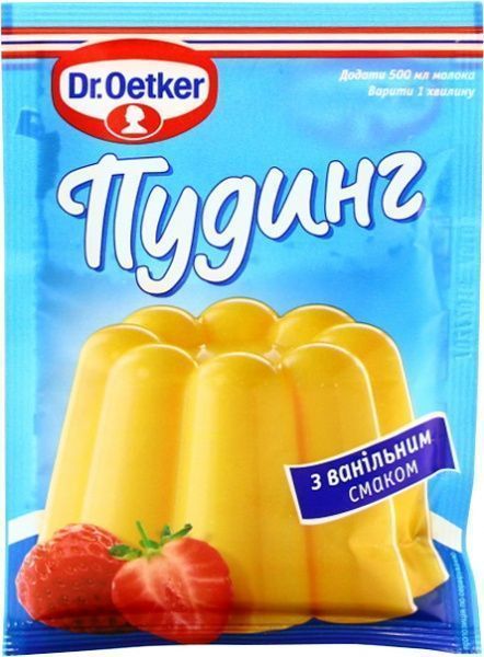 Пудинг з ванільним смаком 40 г Dr. Oetker (5941132002287) 
