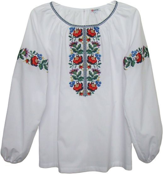 Вышиванка Эдельвика р. XL белый 230-19/09 