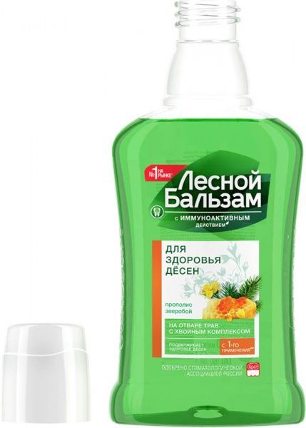 Ополаскиватель для полости рта Лесной бальзам Специальный уход 250 мл