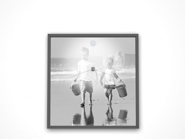 Комплект для подвеса картин Uniq Hanger до 5 кг серый Artiteq