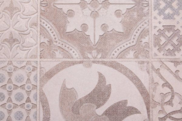 Плитка Allore Group Porto Vetro Grey W\DEC M 25х75 NR Glossy 1 