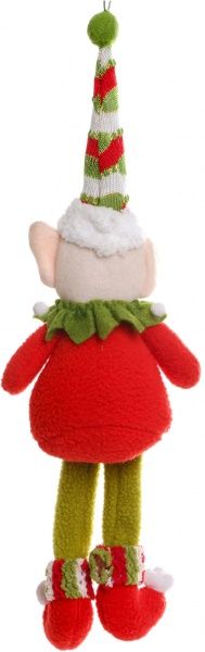 Мягкая игрушка Тролль с длинными ногами в красном наряде 34 см 