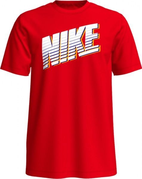 Футболка Nike M NSW TEE BLOCK CK2777-657 2XL червоний