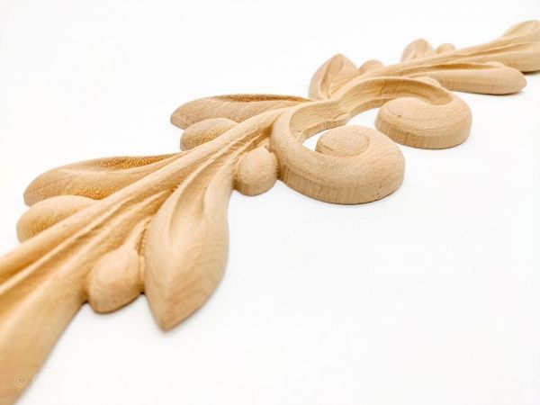 Декоративна панель дерев'яна горизонтальна 1 шт. DH.10.400 390х74x8 мм 