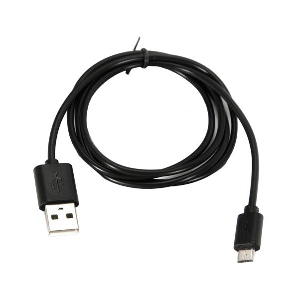 Кабель Real-El USB2.0 AM-micro USB type B 1 м черный