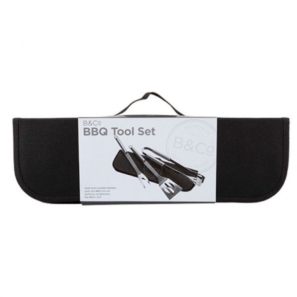 Набор столовых приборов Summit B&CO BBQ TOOL SET В ЧОХЛІ (3 ПРЕДМЕТА)