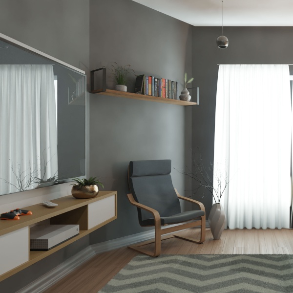 Кронштейн для полок Valore Квадрат Loft SB-S-21