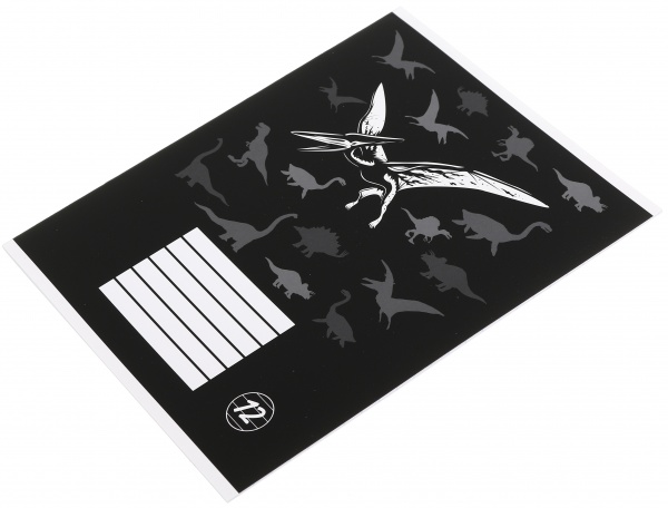 Тетрадь школьная Dinosaur 12 листов линия Nota Bene