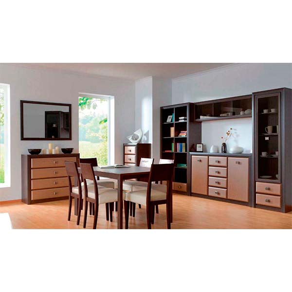 Витрина Gerbor Коен REG1W2S венге 