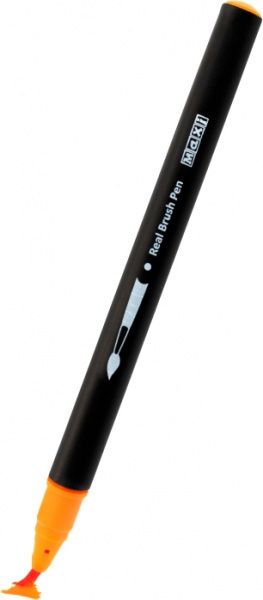Фломастеры-кисточки real brush 18 цветов MX15231 Maxi