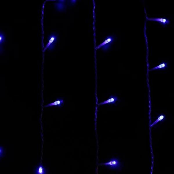 Электрогирлянда-штора Феєрія голубая встроенный светодиод (LED) 600 ламп 2,7 м
