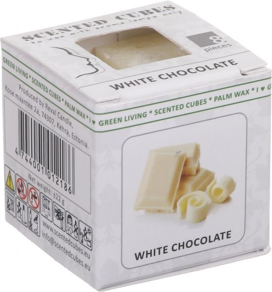 Набір кубиків Scented Cubes для аромалампи Білий Шоколад 