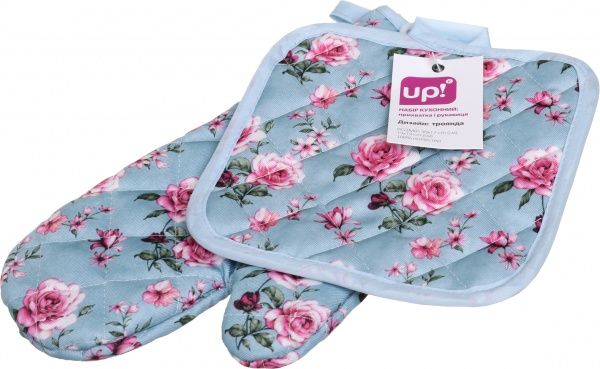 Набор кухонный Роза 17x30 см голубой UP! (Underprice) 