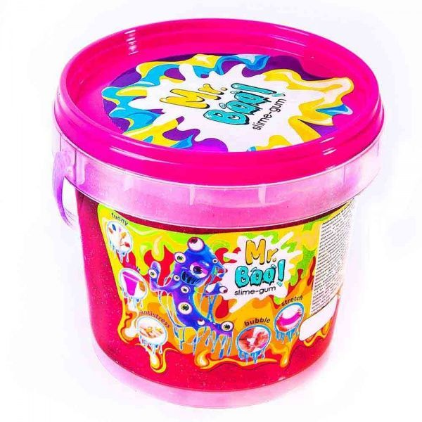 Лизун-антистресс OKTO Small Boo Glitter в ведре 0,55 л 80047