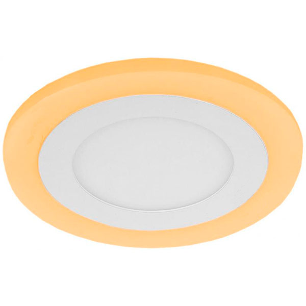 Светильник точечный Eurolamp 6 Вт 4000 К оранжевый LED-DLR-6/4(orange) 