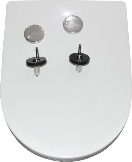 Унитаз-компакт EGO FUSION Rimless 3/6 л з сид. S/C Slim HTT-CIT37