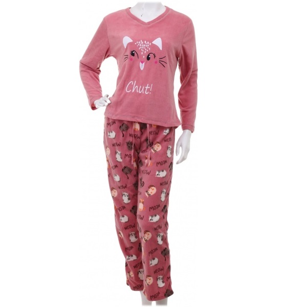 Костюм домашний женский La Nuit Home Meow Cat р. XS розовый 