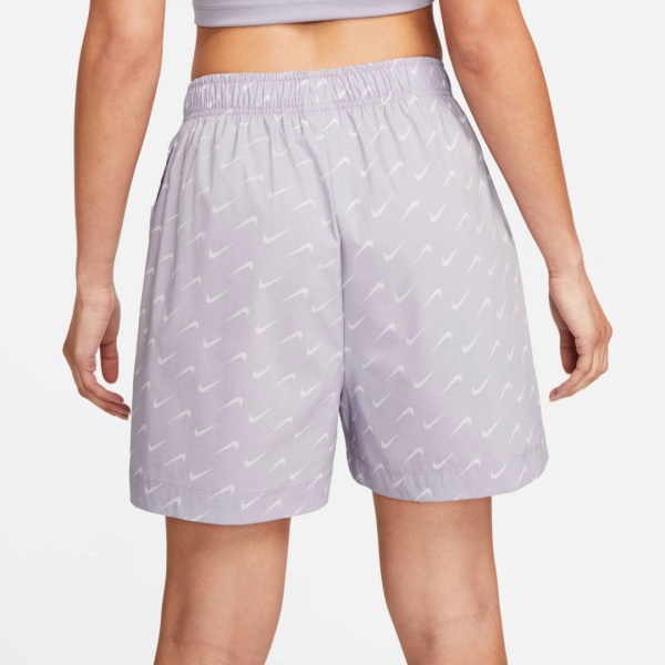Шорты Nike W NSW EVRDY MOD HR WVN SHORT DV7932-519 р. S фиолетовый