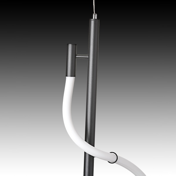 Світильник світлодіодний Berger 1x22 Вт чорний 7007-PL-22 Black 