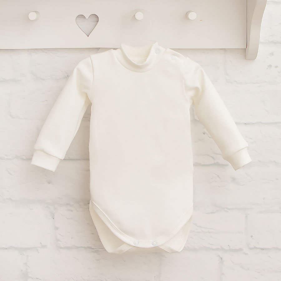 Боди-гольф унисекс Blanka р.68 молочный