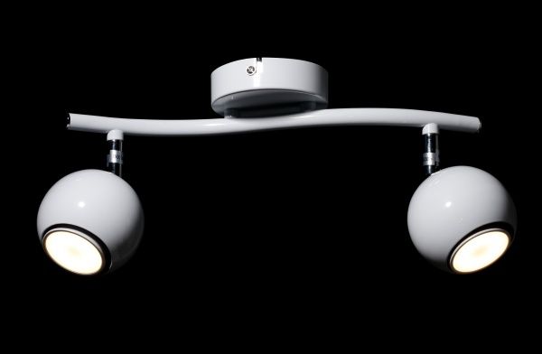 Спот Arte Lamp A6251PL-2WH 2x50 Вт GU10 белый Piatto 