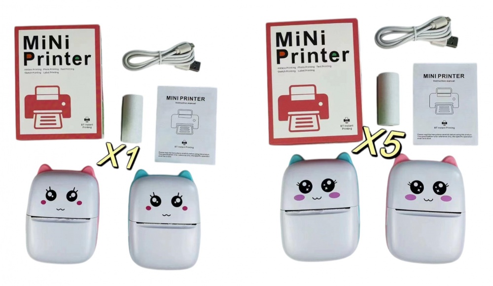 Игрушка интерактивная World Top Development Принтер мгновенной печати X1-X5